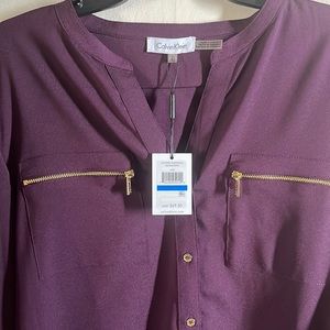 Calvin Klein purple top ( never used)